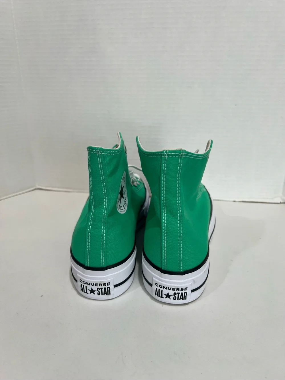 Converse Chuck Taylor All Star Hi Lift Platform Sneaker Size 8 GREEN NEW